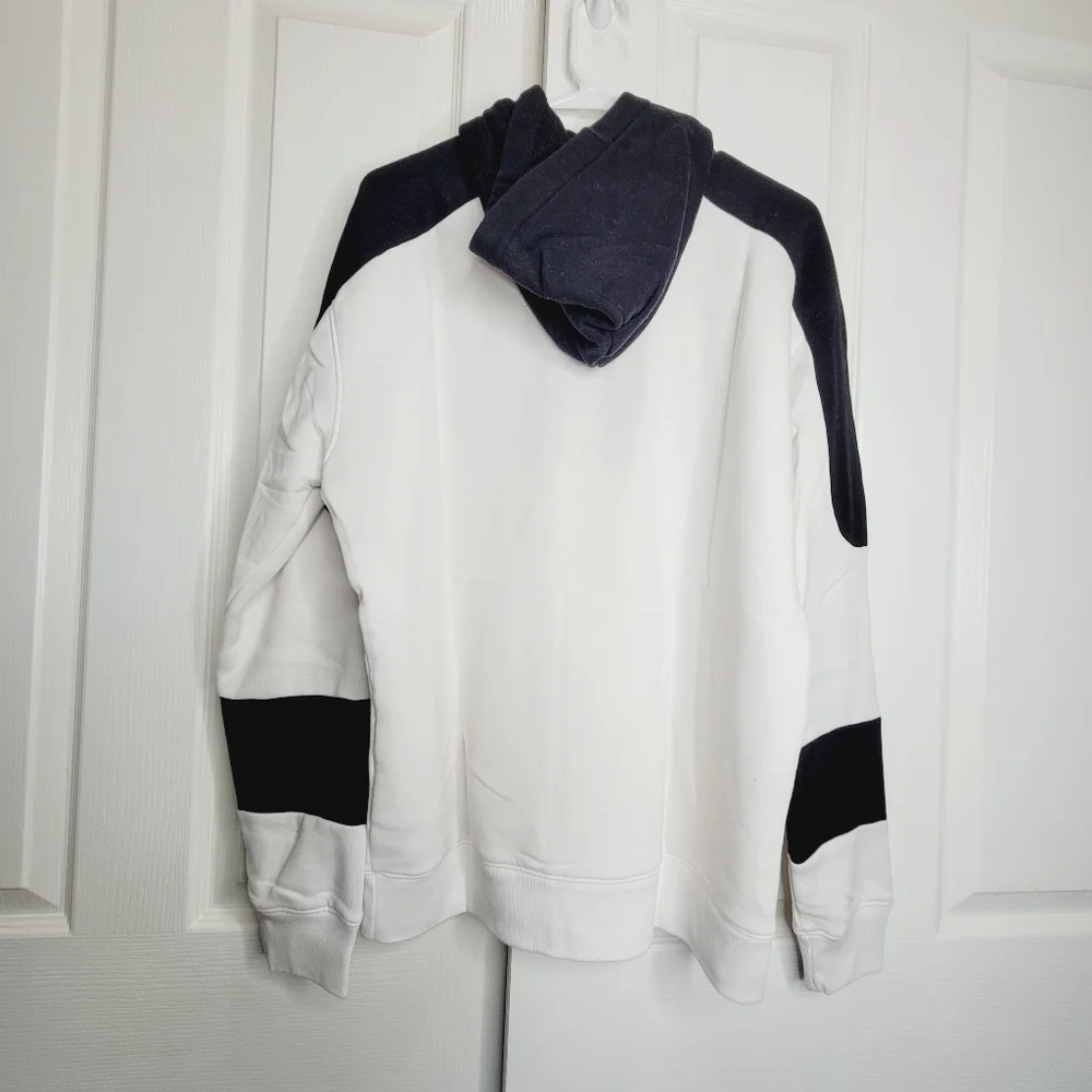Mens Hollister Red Black white Hooded Pullover Sweater New